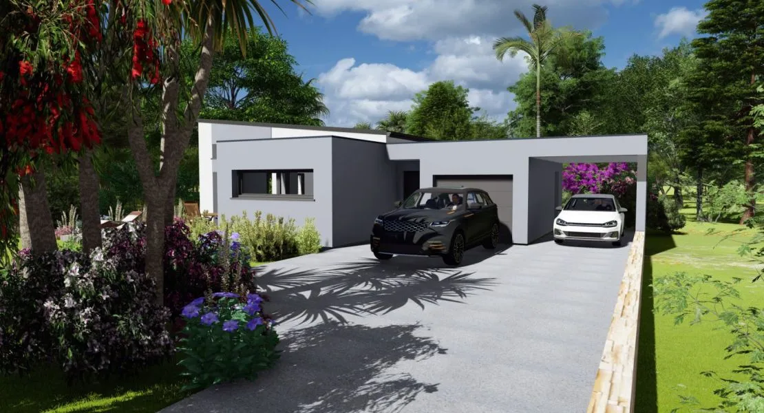 image Maison 100 m² avec terrain à PLESCOP (56)