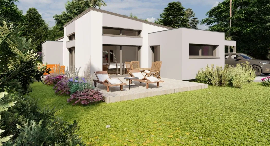 image Maison 100 m² avec terrain à PLESCOP (56)