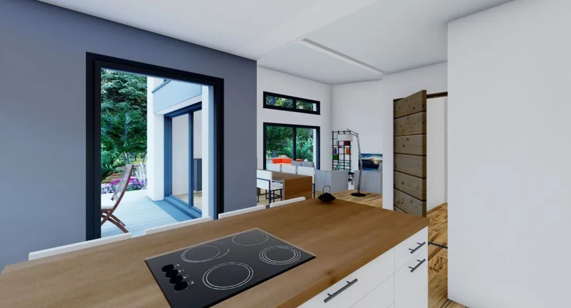 image Maison 100 m² avec terrain à PLESCOP (56)