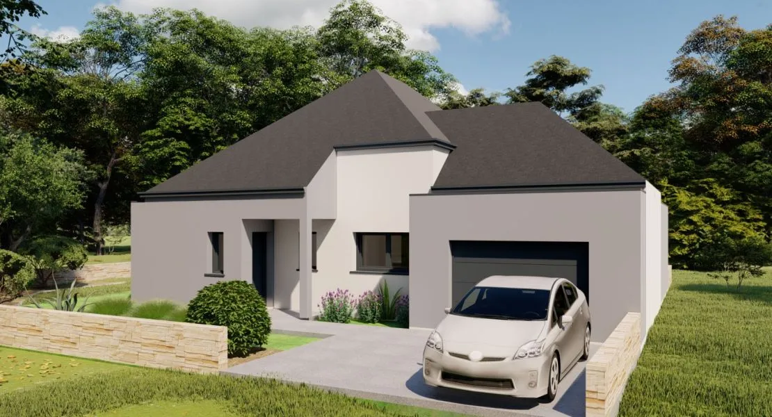 image Maison 110 m² avec terrain à LOCOAL-MENDON (56)