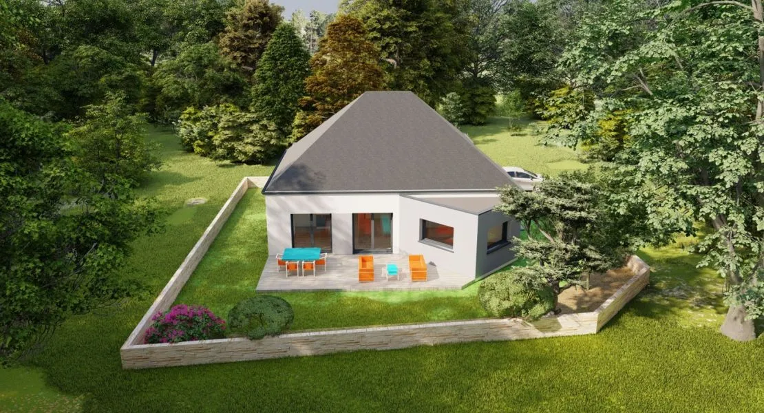 image Maison 110 m² avec terrain à LOCOAL-MENDON (56)