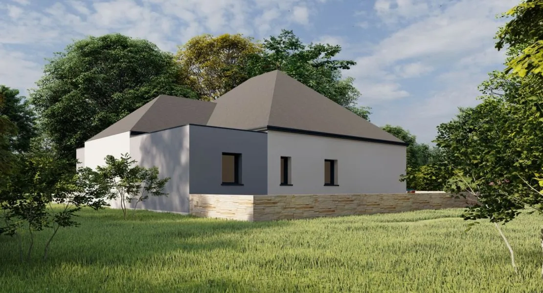 image Maison 110 m² avec terrain à LOCOAL-MENDON (56)