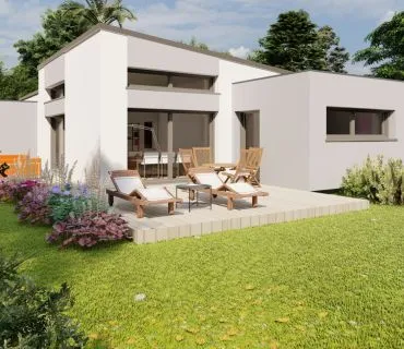 Maison 100 m² avec terrain à PLESCOP (56)